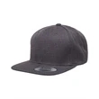 Adult 6-Panel Structured Flat Visor Classic Snapback