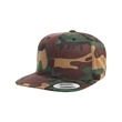 Adult 6-Panel Structured Flat Visor Classic Snapback