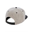 Adult 6-Panel Structured Flat Visor Classic Two-Tone Snap...