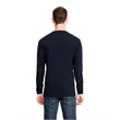 Unisex Sueded Long-Sleeve Crew