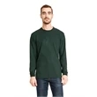 Unisex Sueded Long-Sleeve Crew