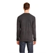 Unisex Sueded Long-Sleeve Crew