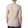 Ladies' CVC Deep V-Neck T-Shirt