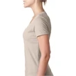 Ladies' CVC Deep V-Neck T-Shirt