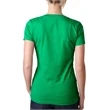 Ladies' CVC Deep V-Neck T-Shirt