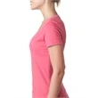 Ladies' CVC Deep V-Neck T-Shirt