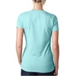 Ladies' CVC Deep V-Neck T-Shirt