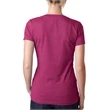 Ladies' CVC Deep V-Neck T-Shirt