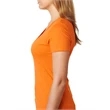 Ladies' CVC Deep V-Neck T-Shirt