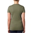 Ladies' CVC Deep V-Neck T-Shirt