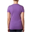 Ladies' CVC Deep V-Neck T-Shirt