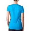 Ladies' CVC Deep V-Neck T-Shirt