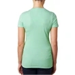 Ladies' CVC Deep V-Neck T-Shirt