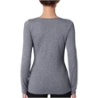 Ladies' Triblend Long-Sleeve Scoop