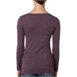 Ladies' Triblend Long-Sleeve Scoop