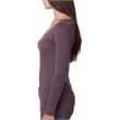 Ladies' Triblend Long-Sleeve Scoop