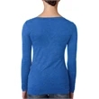 Ladies' Triblend Long-Sleeve Scoop