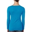 Ladies' Triblend Long-Sleeve Scoop