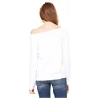 Ladies' Sponge Fleece Wide Neck Sweatshirt