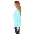 Ladies' Sponge Fleece Wide Neck Sweatshirt