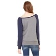 Ladies' Sponge Fleece Wide Neck Sweatshirt