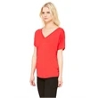 Ladies' Slouchy V-Neck T-Shirt