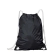 White Drawstring Backpack