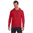 Adult Lightweight Long-Sleeve Hooded T-Shirt