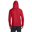 Adult Lightweight Long-Sleeve Hooded T-Shirt