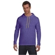 Adult Lightweight Long-Sleeve Hooded T-Shirt