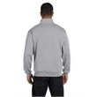 Adult NuBlend® Quarter-Zip Cadet Collar Sweatshirt