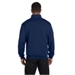 Adult NuBlend® Quarter-Zip Cadet Collar Sweatshirt