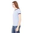 Ladies' Jersey Short-Sleeve Ringer T-Shirt