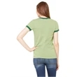 Ladies' Jersey Short-Sleeve Ringer T-Shirt