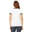 Ladies' Jersey Short-Sleeve Ringer T-Shirt