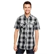 Mens Buffalo Plaid Woven Shirt