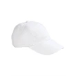 6-Panel Brushed Twill Unstructured Cap