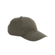 6-Panel Brushed Twill Unstructured Cap