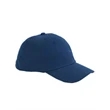 6-Panel Brushed Twill Unstructured Cap