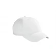 6-Panel Brushed Twill Structured Cap