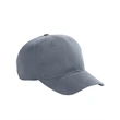 6-Panel Brushed Twill Structured Cap