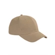 6-Panel Brushed Twill Structured Cap