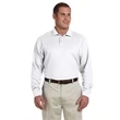 Men's Pima Pique Long-Sleeve Polo