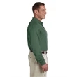 Men's Pima Pique Long-Sleeve Polo