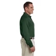 Men's Pima Pique Long-Sleeve Polo