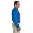 Men's Pima Pique Long-Sleeve Polo