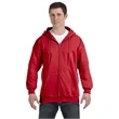 Adult 9.7 oz. Ultimate Cotton® 90/10 Full-Zip Hooded Swea...