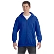 Adult 9.7 oz. Ultimate Cotton® 90/10 Full-Zip Hooded Swea...