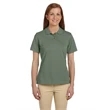 Ladies' 6 oz. Ringspun Cotton Pique Short-Sleeve Polo