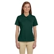Ladies' 6 oz. Ringspun Cotton Pique Short-Sleeve Polo